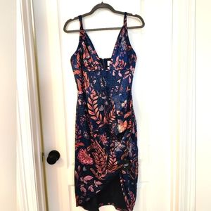 Halley draped Midi Dress by Averie